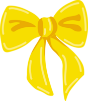 Yellow Bow Knot png