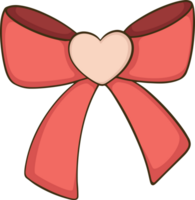 illustration of a red ribbon png