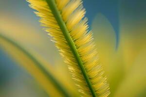 plant close up with greenery and dew drops background images wallpaper with Ai generated photo