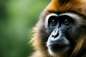 foto realista feroz omnívoro animal en naturaleza con ai generado