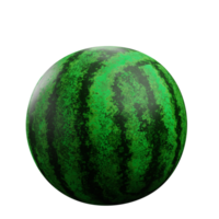 3 D illustration of watermelon png