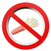 do not hand washing icon png