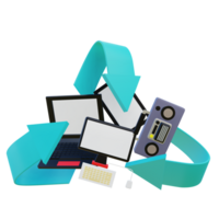 electronic waste icon png