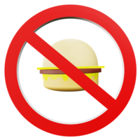 no junk food icon png