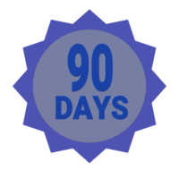 90 day guarantee png