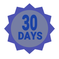 30 day guarantee png