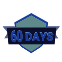 60 day guarantee png