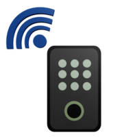 3 D illustration of smart remote icon png