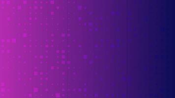 Abstract geometric background of circles. Purple pixel background with empty space. Vector illustration.