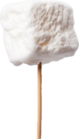 ai generato marshmallow nel un' bastone png