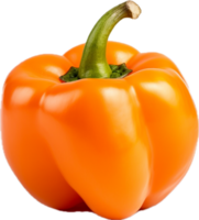 ai gegenereerd oranje habanero peper PNG