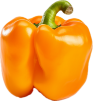 ai gegenereerd oranje habanero peper PNG