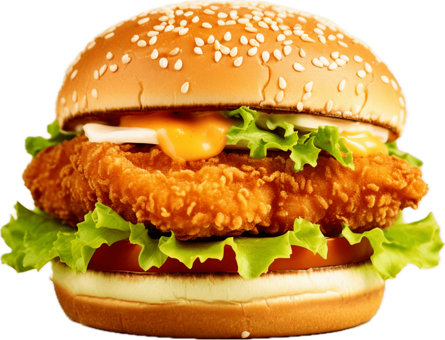 Chicken Burger PNGs for Free Download