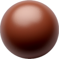 ai generato cioccolato palla png