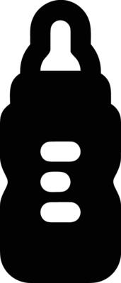 Bottle drink icon symbol vector image. Illustration of the drink water bottle glass design image