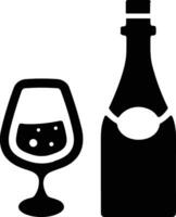 Bottle drink icon symbol vector image. Illustration of the drink water bottle glass design image