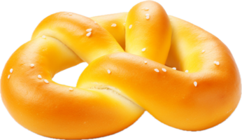 ai genererad mjuk pretzel png