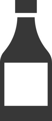 Bottle drink icon symbol vector image. Illustration of the drink water bottle glass design image
