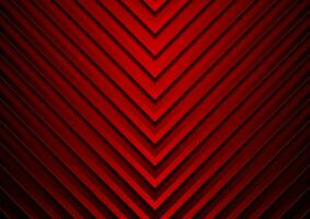 Dark red arrows abstract technology geometric background vector