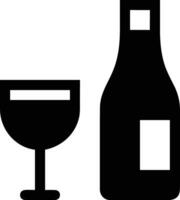 Bottle drink icon symbol vector image. Illustration of the drink water bottle glass design image