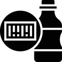 Bottle drink icon symbol vector image. Illustration of the drink water bottle glass design image