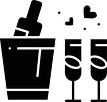 Bottle drink icon symbol vector image. Illustration of the drink water bottle glass design image