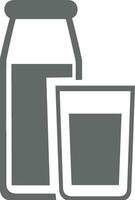 Bottle drink icon symbol vector image. Illustration of the drink water bottle glass design image