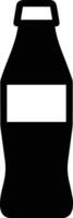 Bottle drink icon symbol vector image. Illustration of the drink water bottle glass design image