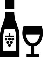 Bottle drink icon symbol vector image. Illustration of the drink water bottle glass design image