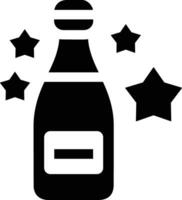 Bottle drink icon symbol vector image. Illustration of the drink water bottle glass design image