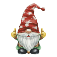 AI generated Gnome  Give A Thumbs Up   AI Generative png