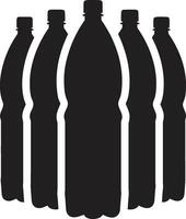 Bottle drink icon symbol vector image. Illustration of the drink water bottle glass design image