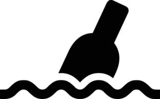 Bottle drink icon symbol vector image. Illustration of the drink water bottle glass design image