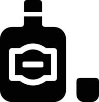 Bottle drink icon symbol vector image. Illustration of the drink water bottle glass design image