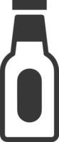 Bottle drink icon symbol vector image. Illustration of the drink water bottle glass design image