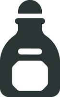 Bottle drink icon symbol vector image. Illustration of the drink water bottle glass design image