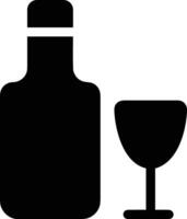 Bottle drink icon symbol vector image. Illustration of the drink water bottle glass design image