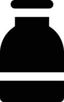 Bottle drink icon symbol vector image. Illustration of the drink water bottle glass design image