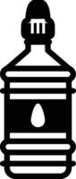 Bottle drink icon symbol vector image. Illustration of the drink water bottle glass design image