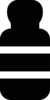 Bottle drink icon symbol vector image. Illustration of the drink water bottle glass design image