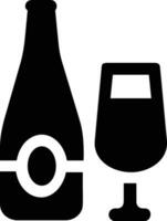 Bottle drink icon symbol vector image. Illustration of the drink water bottle glass design image