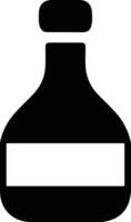 Bottle drink icon symbol vector image. Illustration of the drink water bottle glass design image