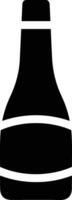 botella bebida icono símbolo vector imagen. ilustración de el bebida agua botella vaso diseño imagen
