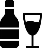 Bottle drink icon symbol vector image. Illustration of the drink water bottle glass design image