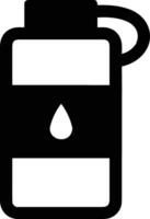 Bottle drink icon symbol vector image. Illustration of the drink water bottle glass design image