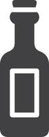 Bottle drink icon symbol vector image. Illustration of the drink water bottle glass design image