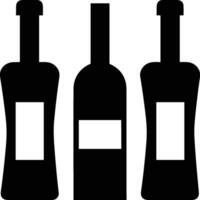 Bottle drink icon symbol vector image. Illustration of the drink water bottle glass design image