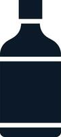 Bottle drink icon symbol vector image. Illustration of the drink water bottle glass design image