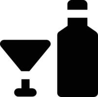 Bottle drink icon symbol vector image. Illustration of the drink water bottle glass design image