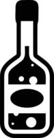 Bottle drink icon symbol vector image. Illustration of the drink water bottle glass design image